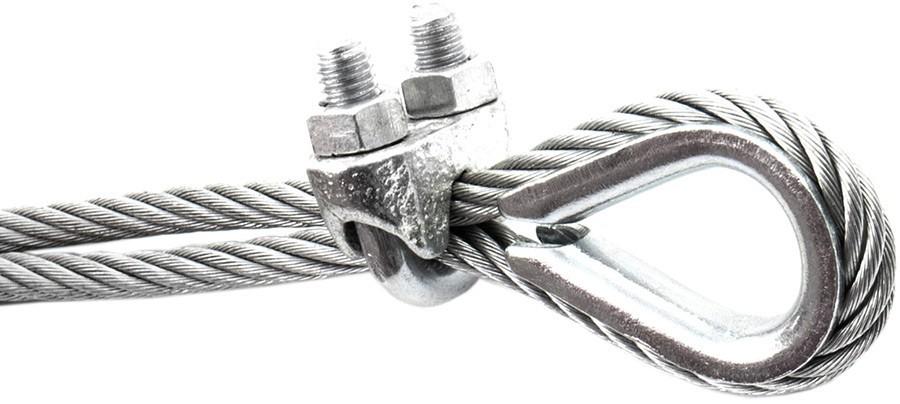 Зажим троса U-образный